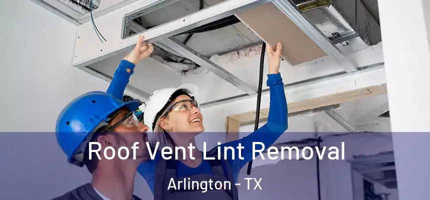  Roof Vent Lint Removal Arlington - TX